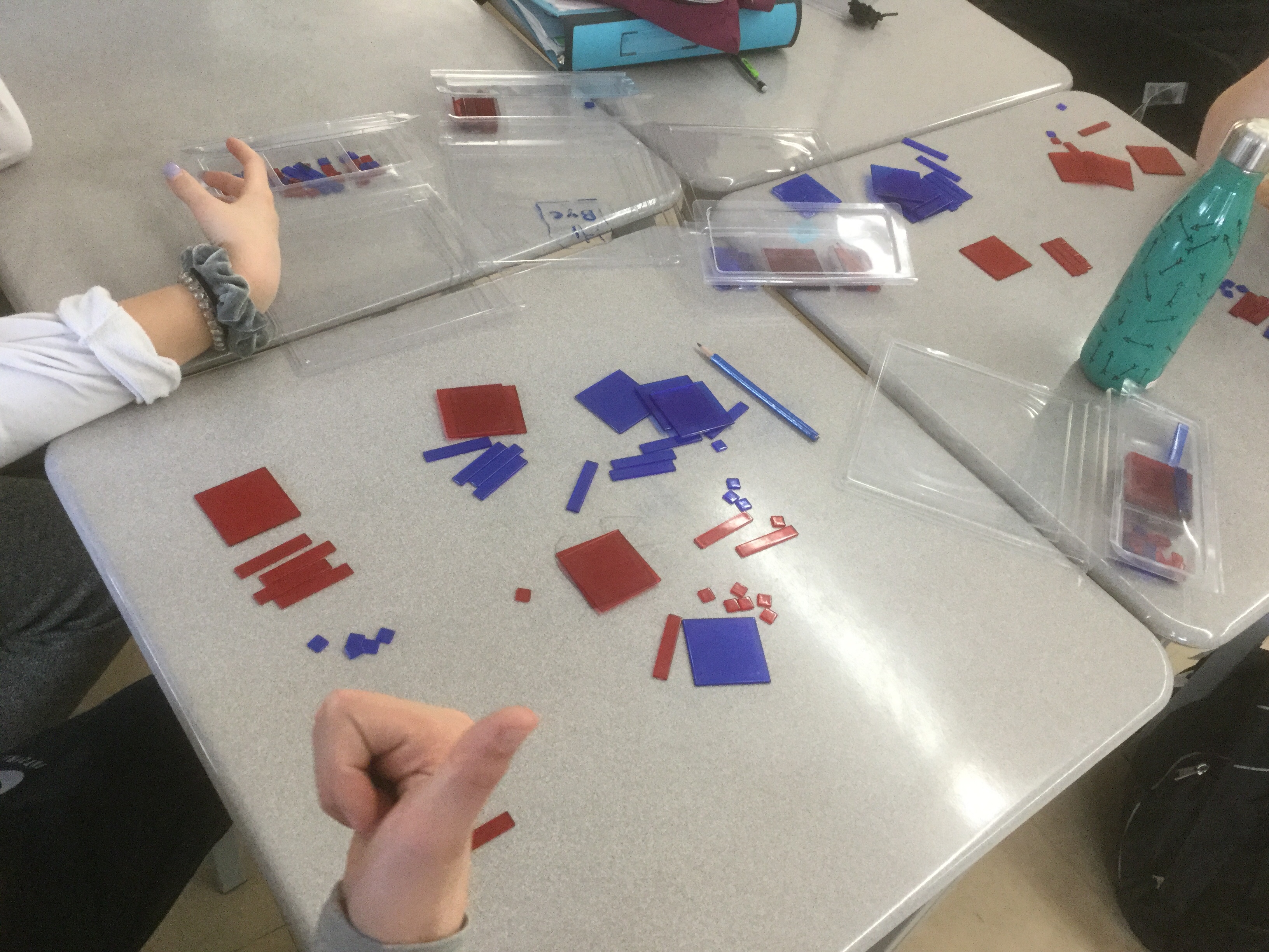 Algebra tiles in grade 9 | Ms. Bearse's Site